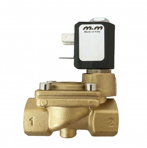 2/2 NC Pilot Operated Solenoid Valve with Coil