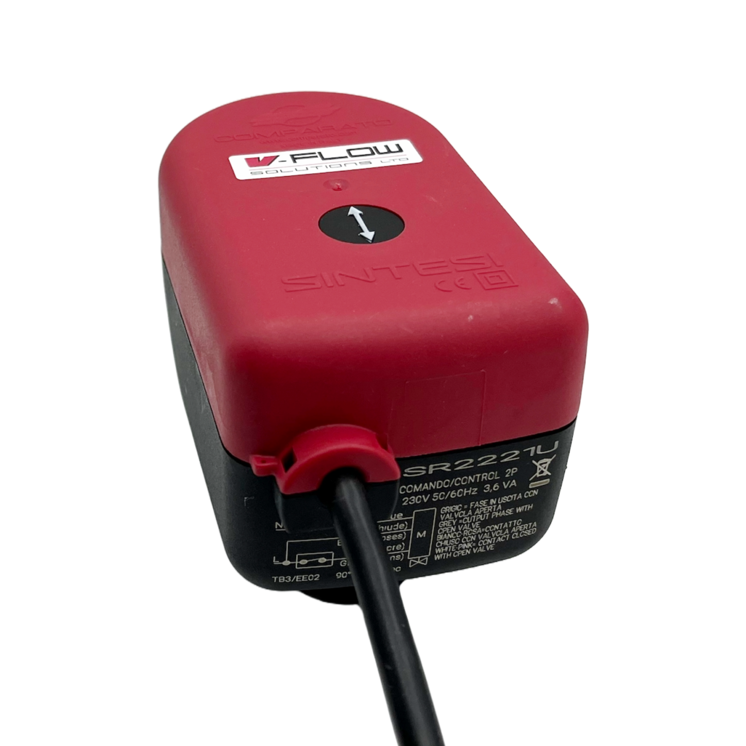 SR2221U 230V AC [2 point] 8 Nm 45 second Sintesi actuator | V-Flow ...