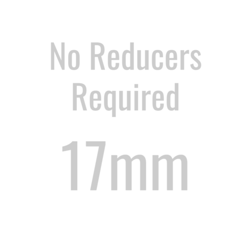 17mm Drive Size - No Reducers Required