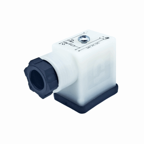 6-12412-2502 Form B DIN Red LED 24v